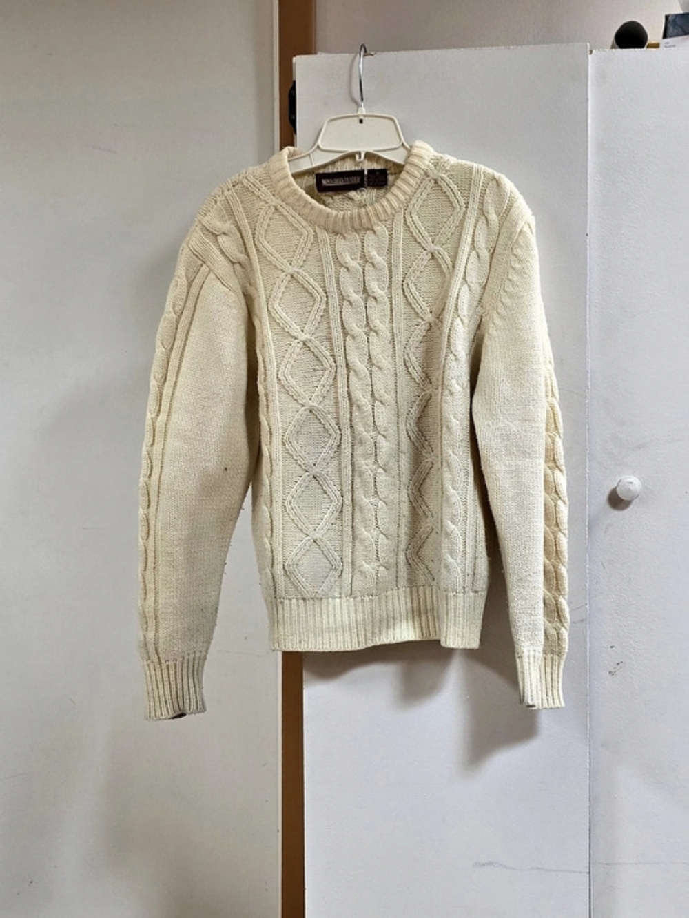 Vintage Cable Knit Sweater - Picture 2 of 6